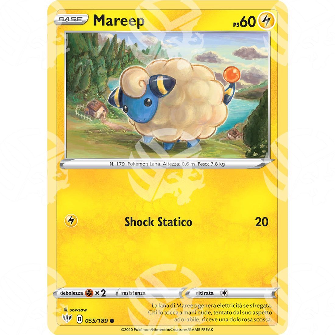 Fiamme Oscure - Mareep - 055/189 - Warcard - Fiamme Oscure - Mareep - 055/189 i prezzi più bassi sul mercato, solo da www.warcardshop.com! Carte singole, box, buste e mazzi.