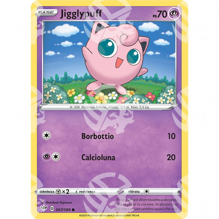 Fiamme Oscure - Jigglypuff - 067/189 - Warcard - Fiamme Oscure - Jigglypuff - 067/189 i prezzi più bassi sul mercato, solo da www.warcardshop.com! Carte singole, box, buste e mazzi.