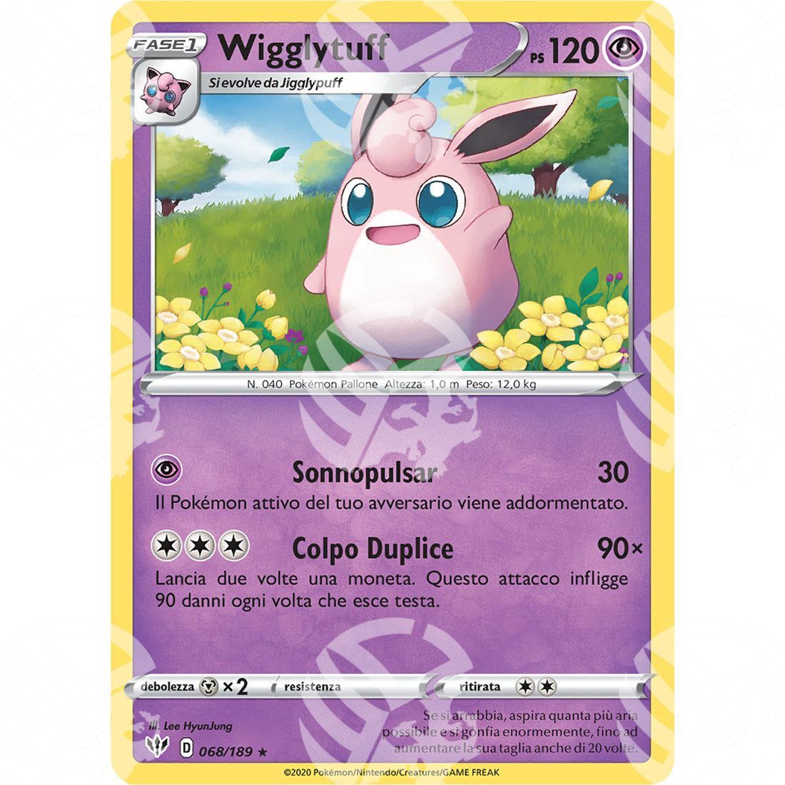 Fiamme Oscure - Wigglytuff - 068/189 - Warcard - Fiamme Oscure - Wigglytuff - 068/189 i prezzi più bassi sul mercato, solo da www.warcardshop.com! Carte singole, box, buste e mazzi.