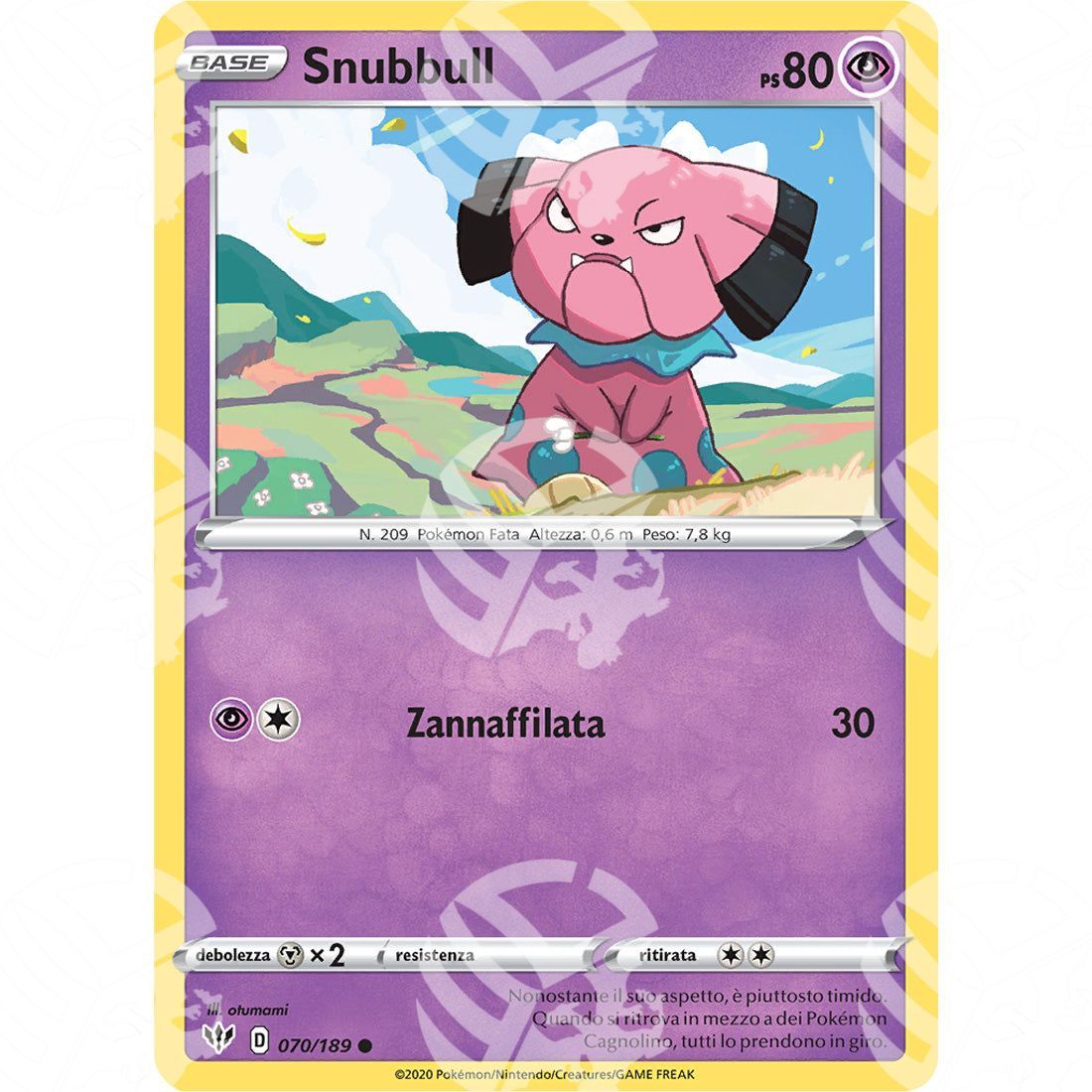 Fiamme Oscure - Snubbull - 070/189 - Warcard - Fiamme Oscure - Snubbull - 070/189 i prezzi più bassi sul mercato, solo da www.warcardshop.com! Carte singole, box, buste e mazzi.