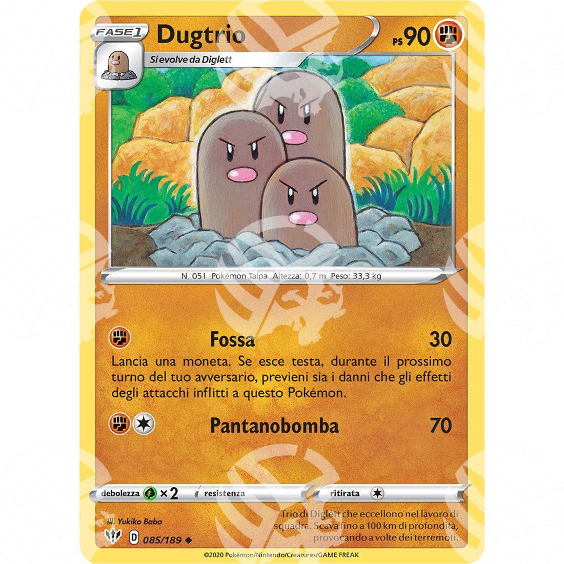 Fiamme Oscure - Dugtrio - 085/189 - Warcard - Fiamme Oscure - Dugtrio - 085/189 i prezzi più bassi sul mercato, solo da www.warcardshop.com! Carte singole, box, buste e mazzi.