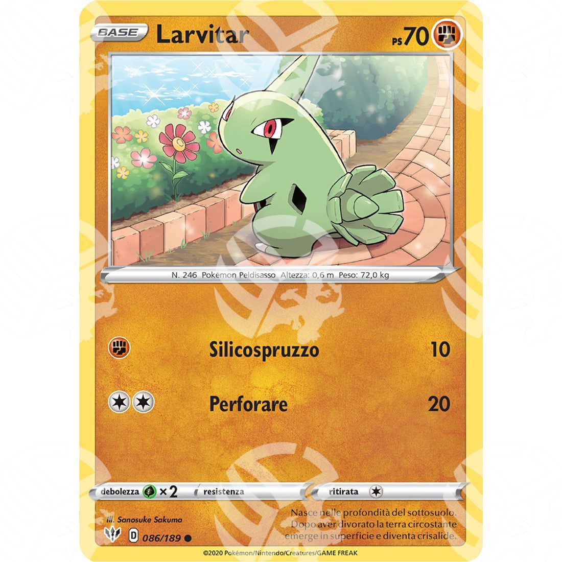 Fiamme Oscure - Larvitar - 086/189 - Warcard - Fiamme Oscure - Larvitar - 086/189 i prezzi più bassi sul mercato, solo da www.warcardshop.com! Carte singole, box, buste e mazzi.