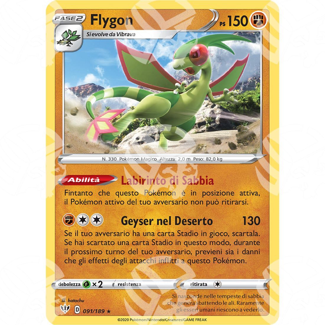 Fiamme Oscure - Flygon - 091/189 - Warcard - Fiamme Oscure - Flygon - 091/189 i prezzi più bassi sul mercato, solo da www.warcardshop.com! Carte singole, box, buste e mazzi.