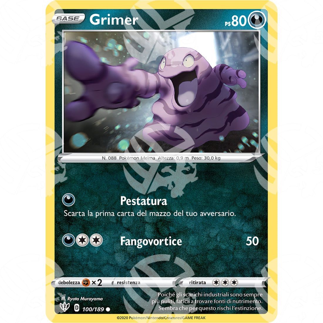 Fiamme Oscure - Grimer - 100/189 - Warcard - Fiamme Oscure - Grimer - 100/189 i prezzi più bassi sul mercato, solo da www.warcardshop.com! Carte singole, box, buste e mazzi.