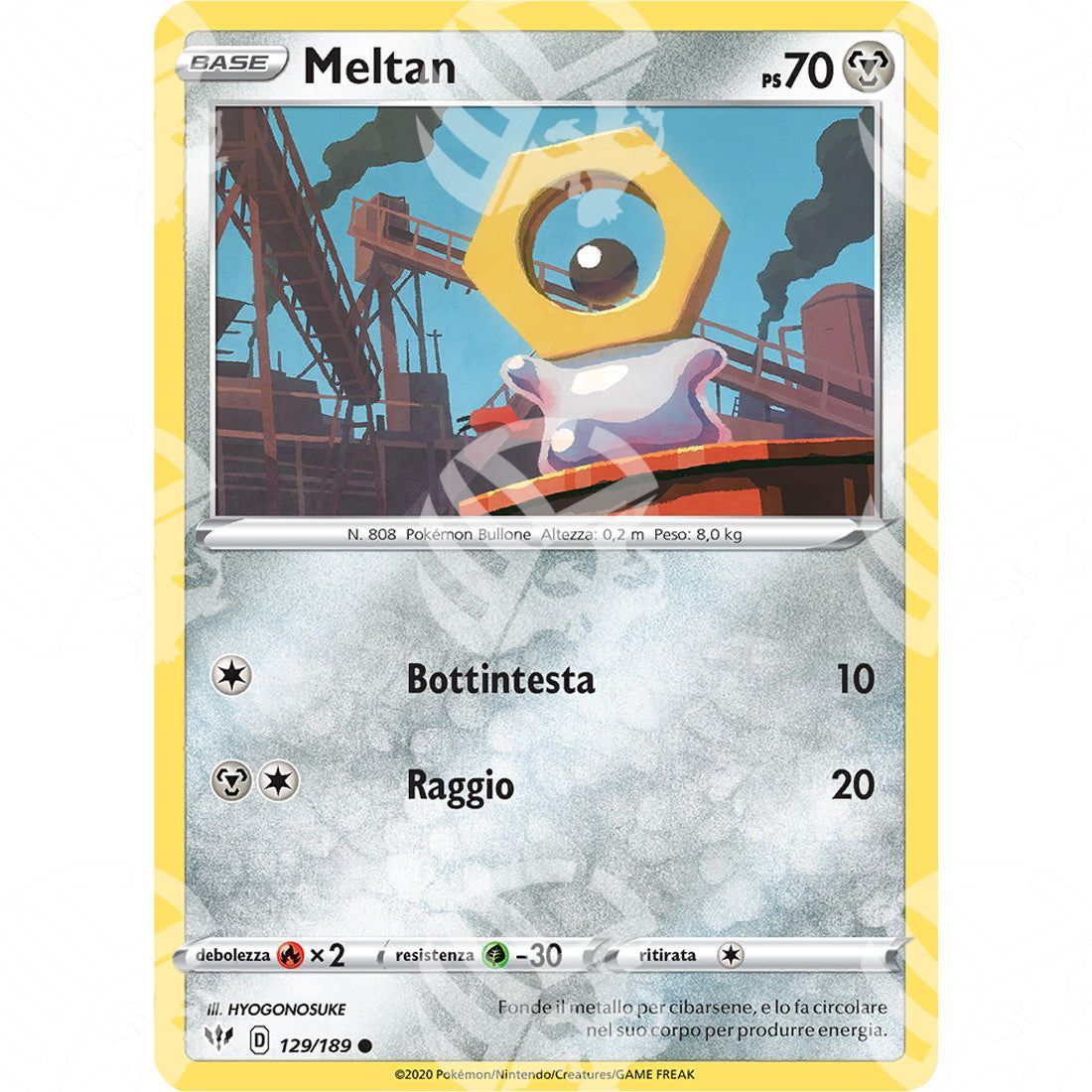 Fiamme Oscure - Meltan - 129/189 - Warcard - Fiamme Oscure - Meltan - 129/189 i prezzi più bassi sul mercato, solo da www.warcardshop.com! Carte singole, box, buste e mazzi.