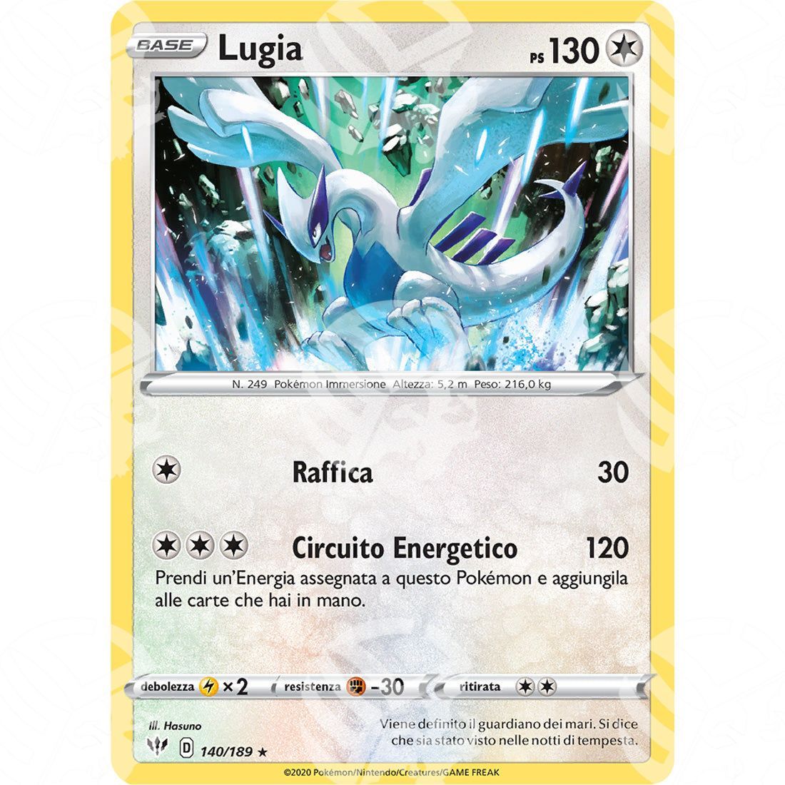 Fiamme Oscure - Lugia - 140/189 - Warcard - Fiamme Oscure - Lugia - 140/189 i prezzi più bassi sul mercato, solo da www.warcardshop.com! Carte singole, box, buste e mazzi.