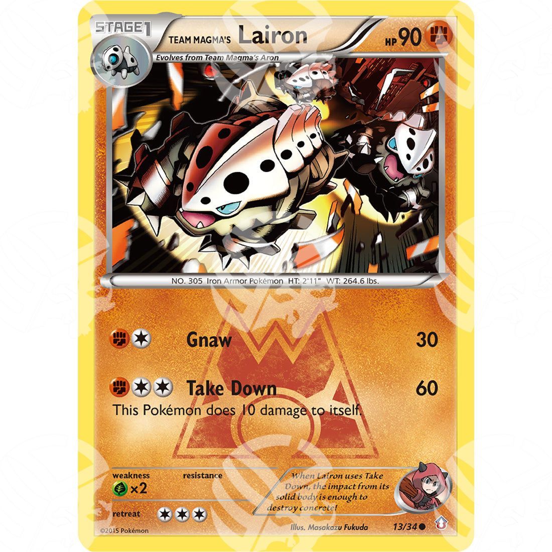 Double Crisis - Team Magma's Lairon - 13/34 - Warcard - Double Crisis - Team Magma's Lairon - 13/34 i prezzi più bassi sul mercato, solo da www.warcardshop.com! Carte singole, box, buste e mazzi.