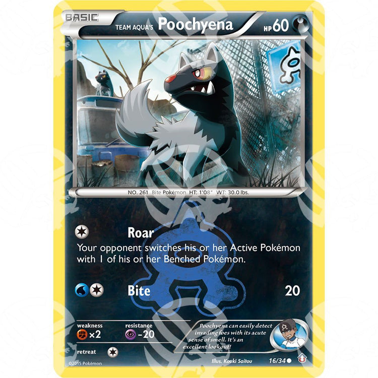 Double Crisis - Team Aqua's Poochyena - 16/34 - Warcard - Double Crisis - Team Aqua's Poochyena - 16/34 i prezzi più bassi sul mercato, solo da www.warcardshop.com! Carte singole, box, buste e mazzi.