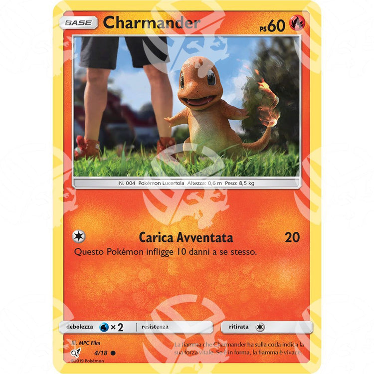 Detective Pikachu - Charmander - Holo Promo 4/18 - Warcard - Detective Pikachu - Charmander - Holo Promo 4/18 i prezzi più bassi sul mercato, solo da www.warcardshop.com! Carte singole, box, buste e mazzi.