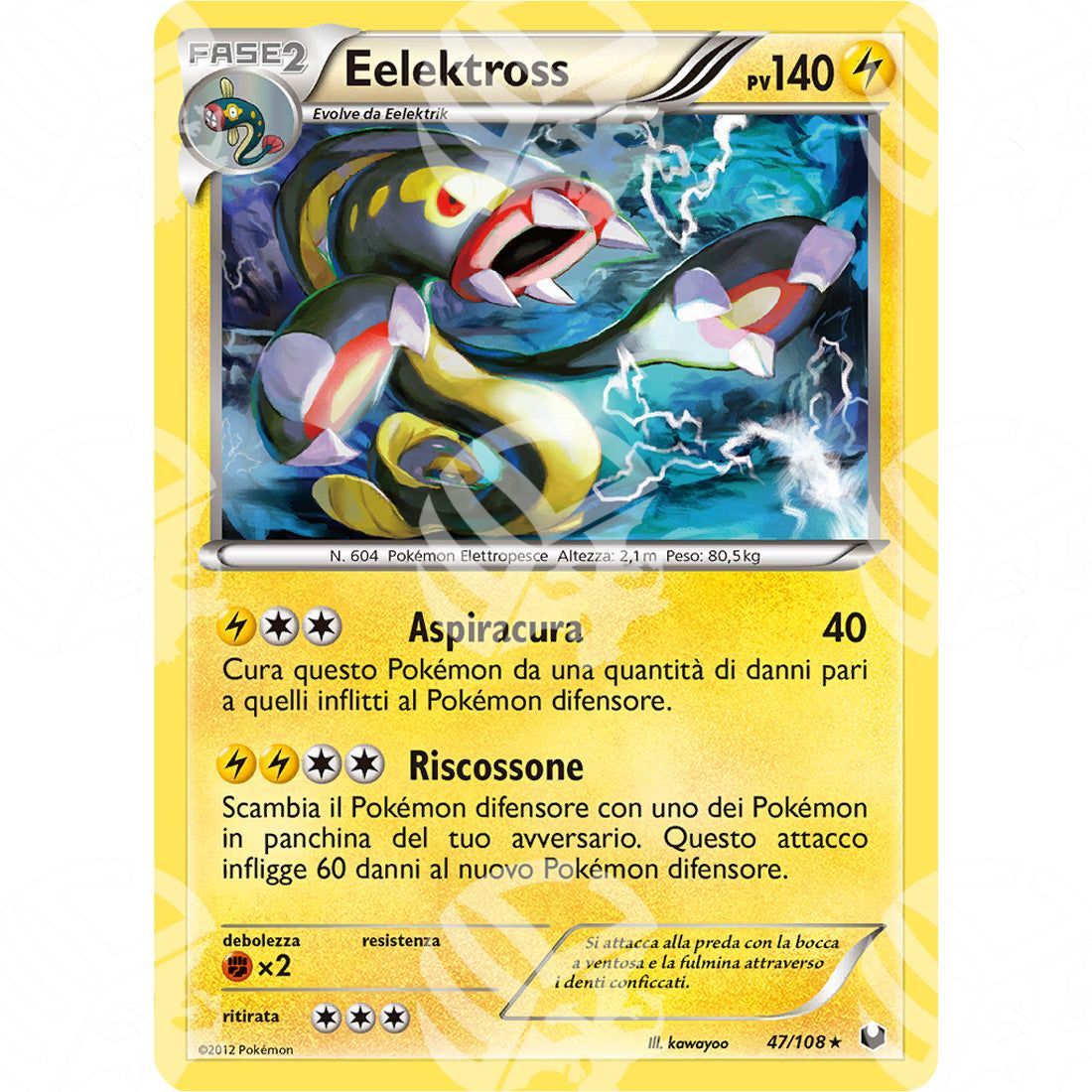 Esploratori delle Tenebre - Eelektross - Holo Rare 47/108 - Warcard - Esploratori delle Tenebre - Eelektross - Holo Rare 47/108 i prezzi più bassi sul mercato, solo da www.warcardshop.com! Carte singole, box, buste e mazzi.