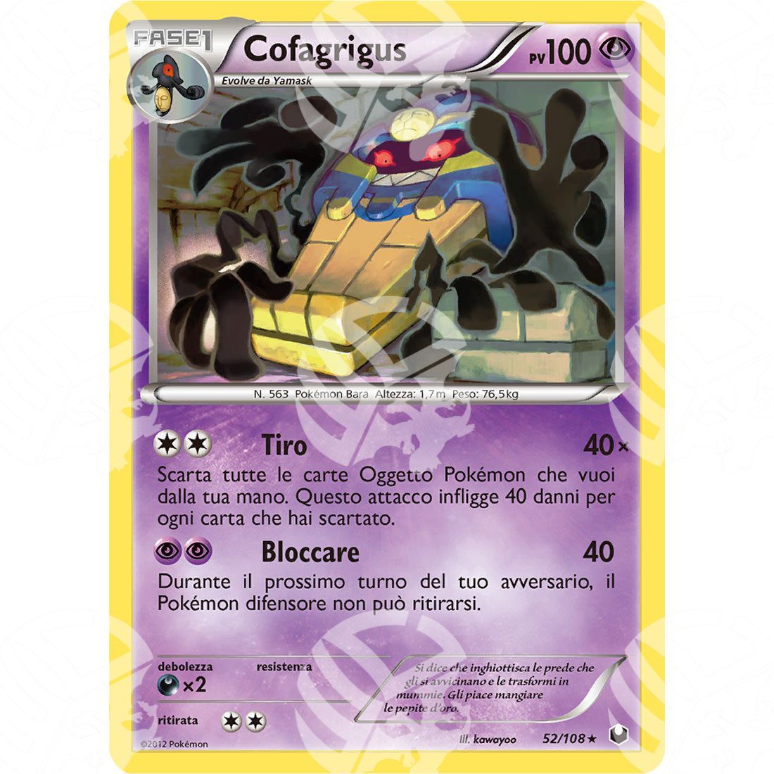 Esploratori delle Tenebre - Cofagrigus - 52/108 - Warcard - Esploratori delle Tenebre - Cofagrigus - 52/108 i prezzi più bassi sul mercato, solo da www.warcardshop.com! Carte singole, box, buste e mazzi.