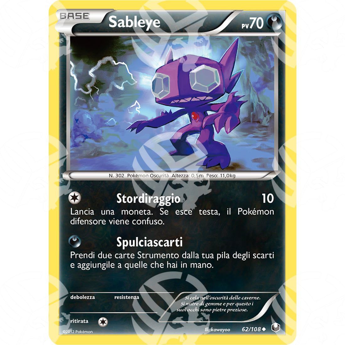 Esploratori delle Tenebre - Sableye - 62/108 - Warcard - Esploratori delle Tenebre - Sableye - 62/108 i prezzi più bassi sul mercato, solo da www.warcardshop.com! Carte singole, box, buste e mazzi.