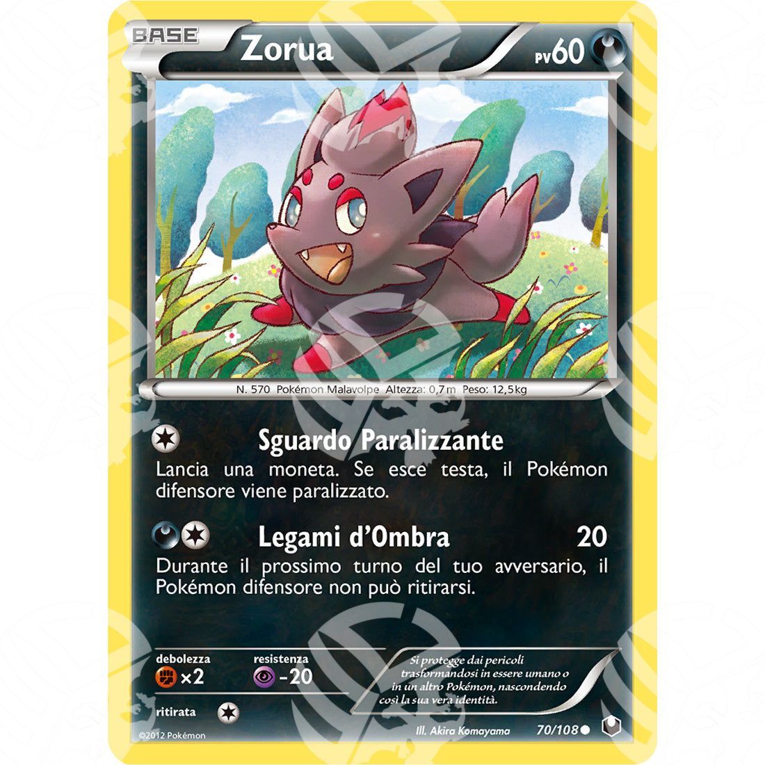 Esploratori delle Tenebre - Zorua - 70/108 - Warcard - Esploratori delle Tenebre - Zorua - 70/108 i prezzi più bassi sul mercato, solo da www.warcardshop.com! Carte singole, box, buste e mazzi.