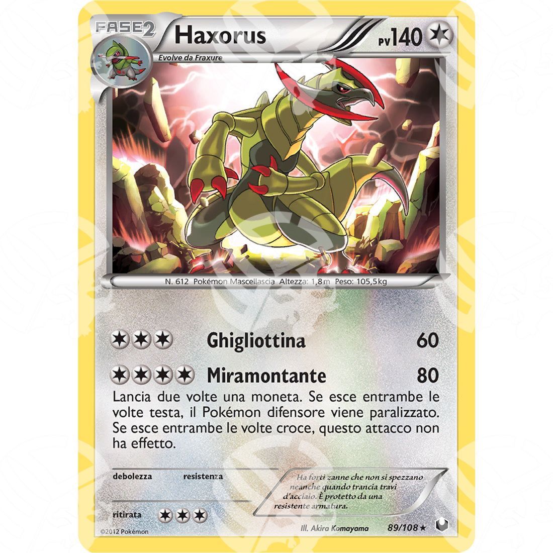 Esploratori delle Tenebre - Haxorus - Holo Rare 89/108 - Warcard - Esploratori delle Tenebre - Haxorus - Holo Rare 89/108 i prezzi più bassi sul mercato, solo da www.warcardshop.com! Carte singole, box, buste e mazzi.