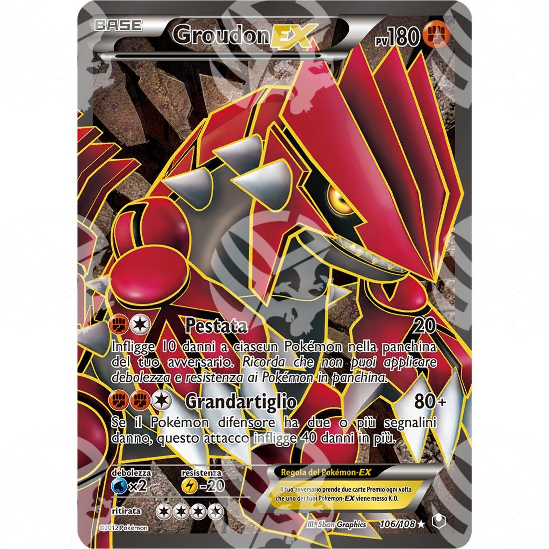 Esploratori delle Tenebre - Groudon EX - Ultra Rare 106/108 - Warcard - Esploratori delle Tenebre - Groudon EX - Ultra Rare 106/108 i prezzi più bassi sul mercato, solo da www.warcardshop.com! Carte singole, box, buste e mazzi.