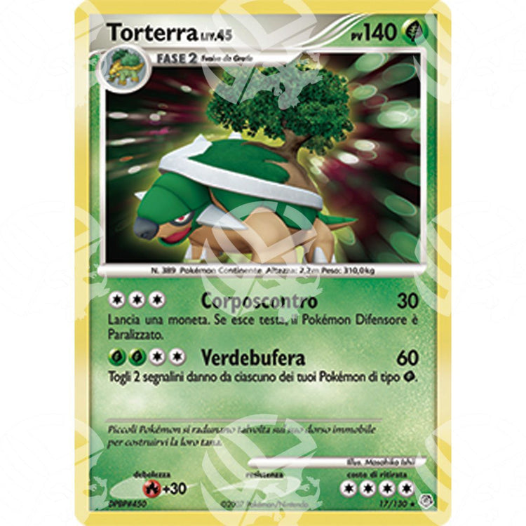 Diamante e Perla - Torterra Lv.45 - Holo Rare 17/130 - Warcard - Diamante e Perla - Torterra Lv.45 - Holo Rare 17/130 i prezzi più bassi sul mercato, solo da www.warcardshop.com! Carte singole, box, buste e mazzi.