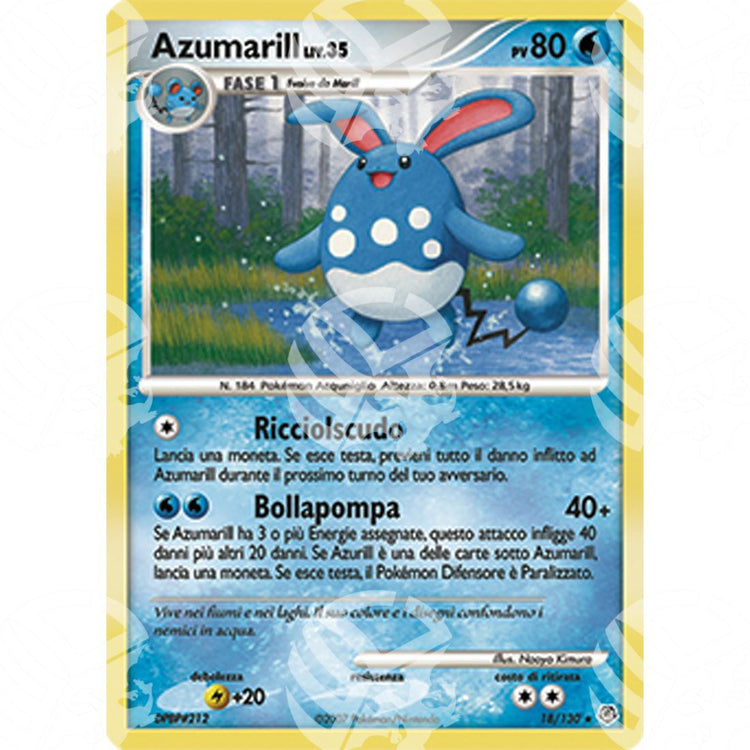 Diamante e Perla - Azumarill Lv.35 - 18/130 - Warcard - Diamante e Perla - Azumarill Lv.35 - 18/130 i prezzi più bassi sul mercato, solo da www.warcardshop.com! Carte singole, box, buste e mazzi.