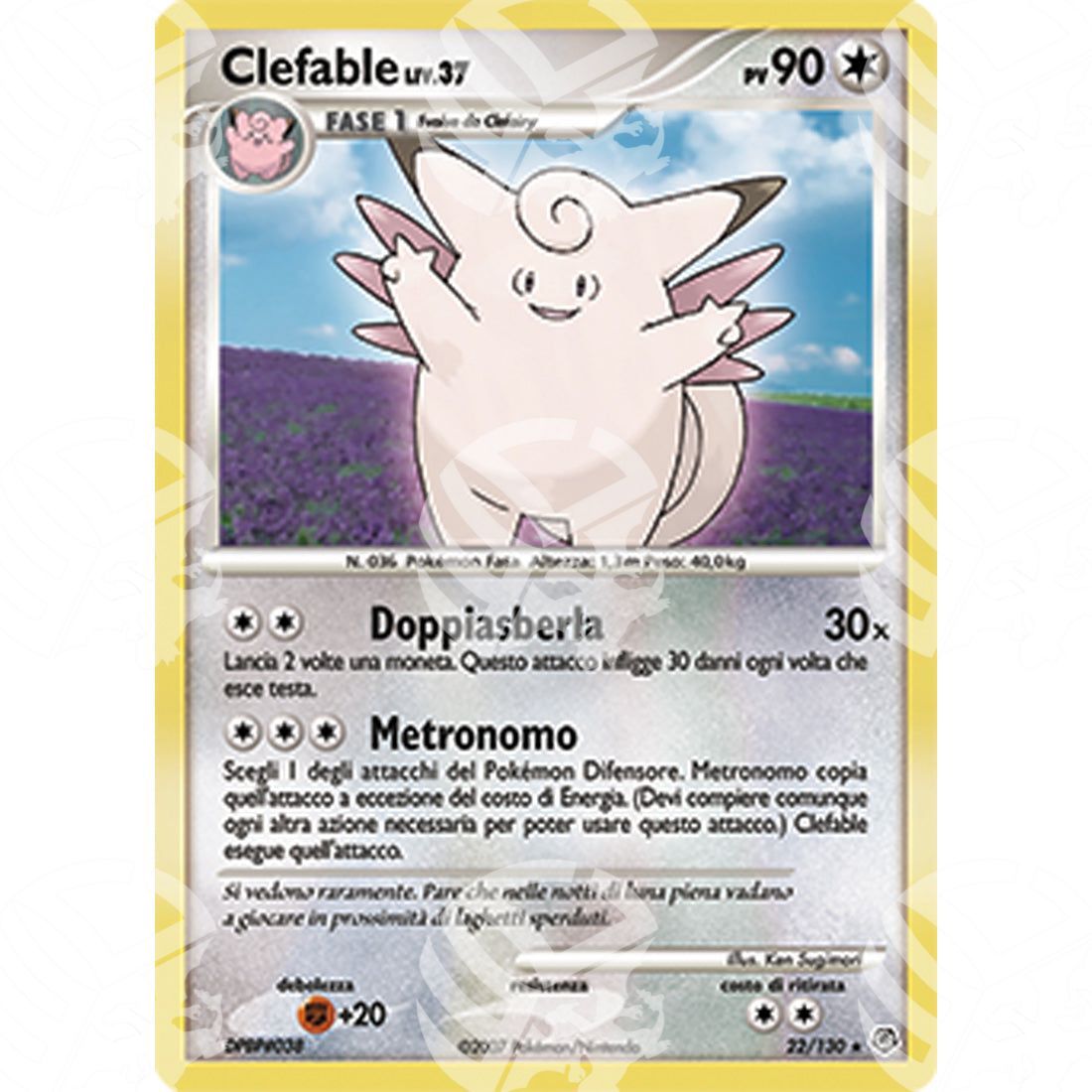 Diamante e Perla - Clefable Lv.37 - 22/130 - Warcard - Diamante e Perla - Clefable Lv.37 - 22/130 i prezzi più bassi sul mercato, solo da www.warcardshop.com! Carte singole, box, buste e mazzi.