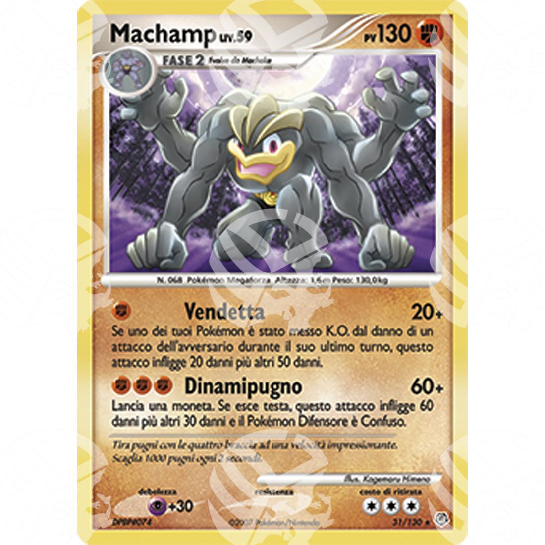 Diamante e Perla - Machamp Lv.59 - 31/130 - Warcard - Diamante e Perla - Machamp Lv.59 - 31/130 i prezzi più bassi sul mercato, solo da www.warcardshop.com! Carte singole, box, buste e mazzi.