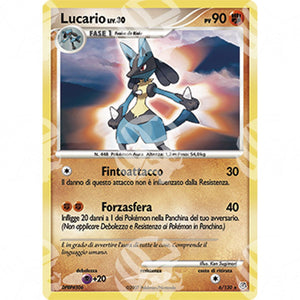 Diamante e Perla - Lucario Lv.30 - Holo Rare 6/130 - Warcard - Diamante e Perla - Lucario Lv.30 - Holo Rare 6/130 i prezzi più bassi sul mercato, solo da www.warcardshop.com! Carte singole, box, buste e mazzi.