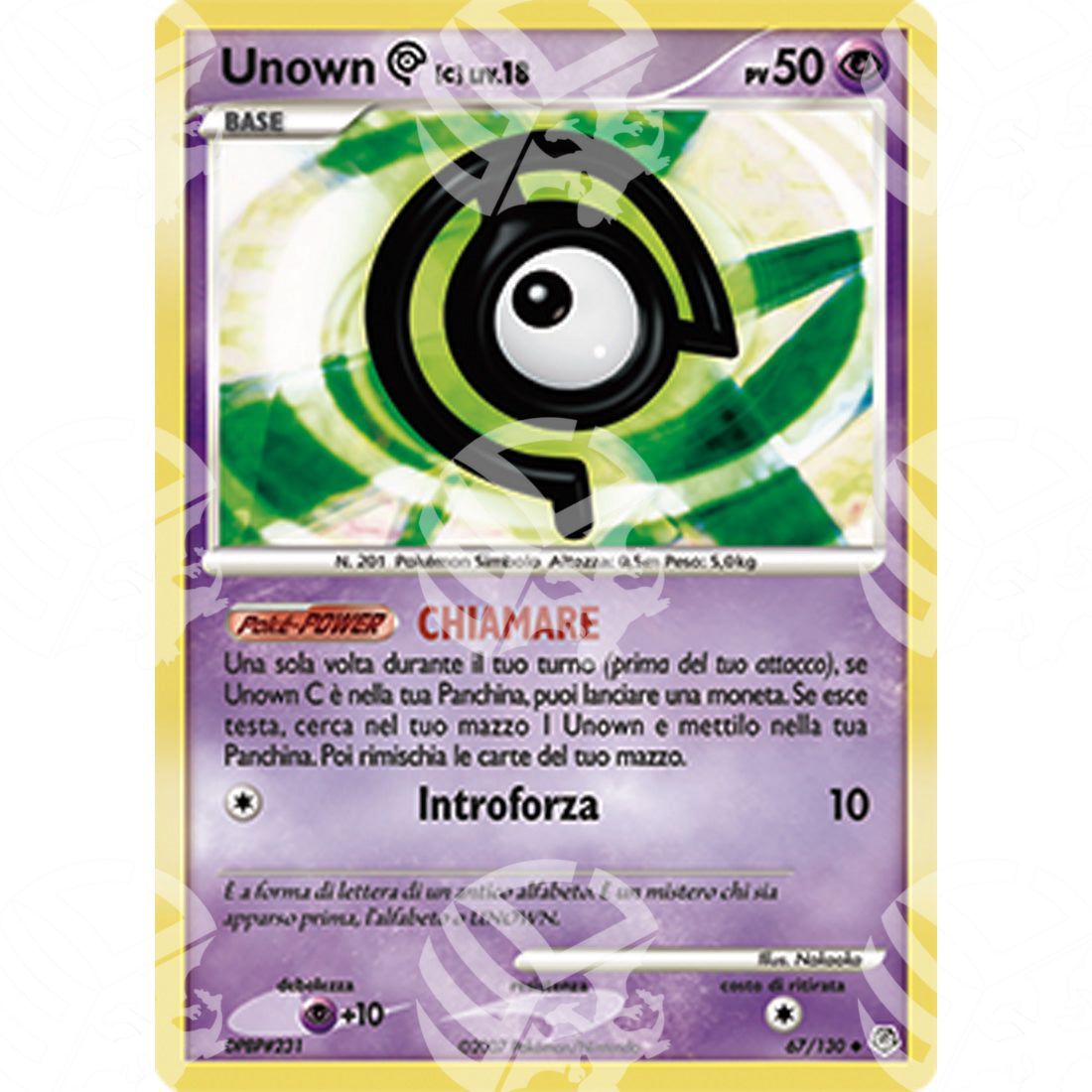 Diamante e Perla - Unown C Lv.18 - 67/130 - Warcard - Diamante e Perla - Unown C Lv.18 - 67/130 i prezzi più bassi sul mercato, solo da www.warcardshop.com! Carte singole, box, buste e mazzi.