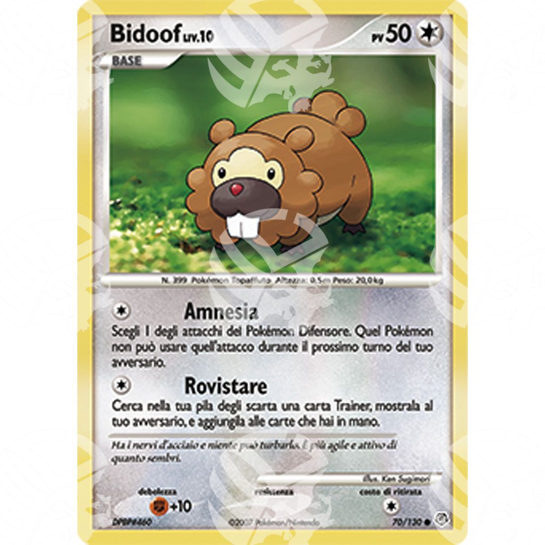 Diamante e Perla - Bidoof Lv.10 - 70/130 - Warcard - Diamante e Perla - Bidoof Lv.10 - 70/130 i prezzi più bassi sul mercato, solo da www.warcardshop.com! Carte singole, box, buste e mazzi.