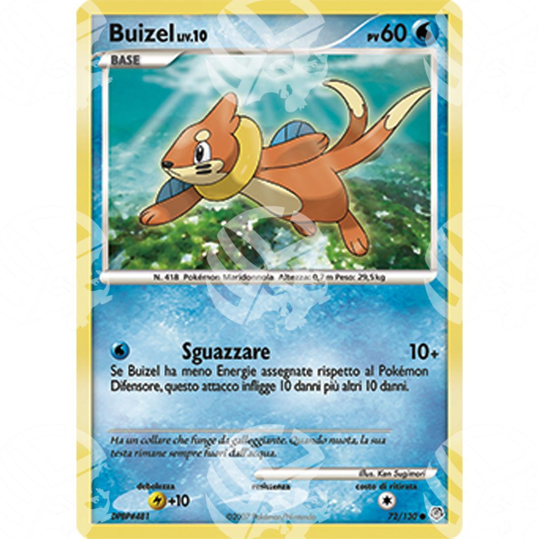 Diamante e Perla - Buizel Lv.10 - 72/130 - Warcard - Diamante e Perla - Buizel Lv.10 - 72/130 i prezzi più bassi sul mercato, solo da www.warcardshop.com! Carte singole, box, buste e mazzi.