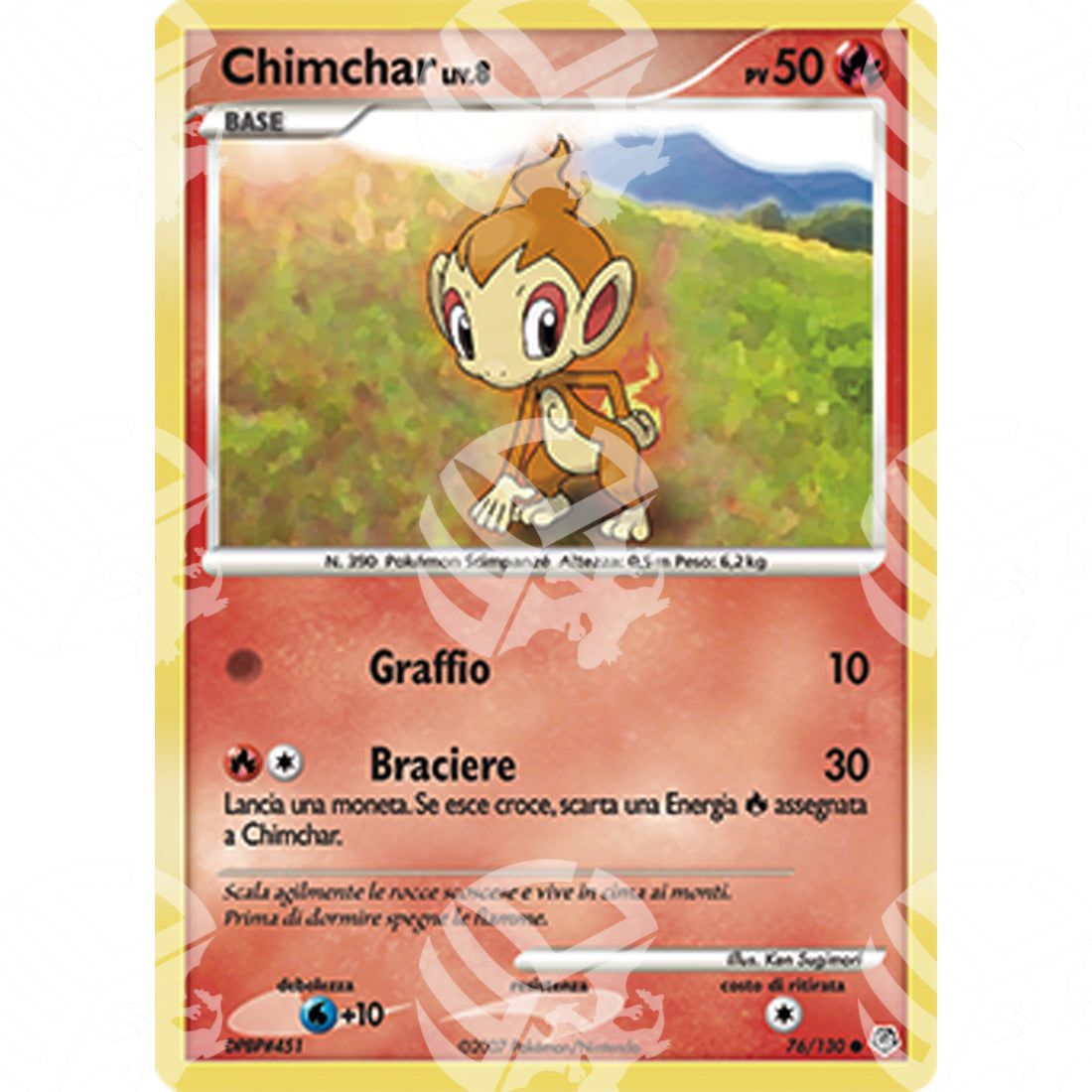 Diamante e Perla - Chimchar Lv.8 - 76/130 - Warcard - Diamante e Perla - Chimchar Lv.8 - 76/130 i prezzi più bassi sul mercato, solo da www.warcardshop.com! Carte singole, box, buste e mazzi.