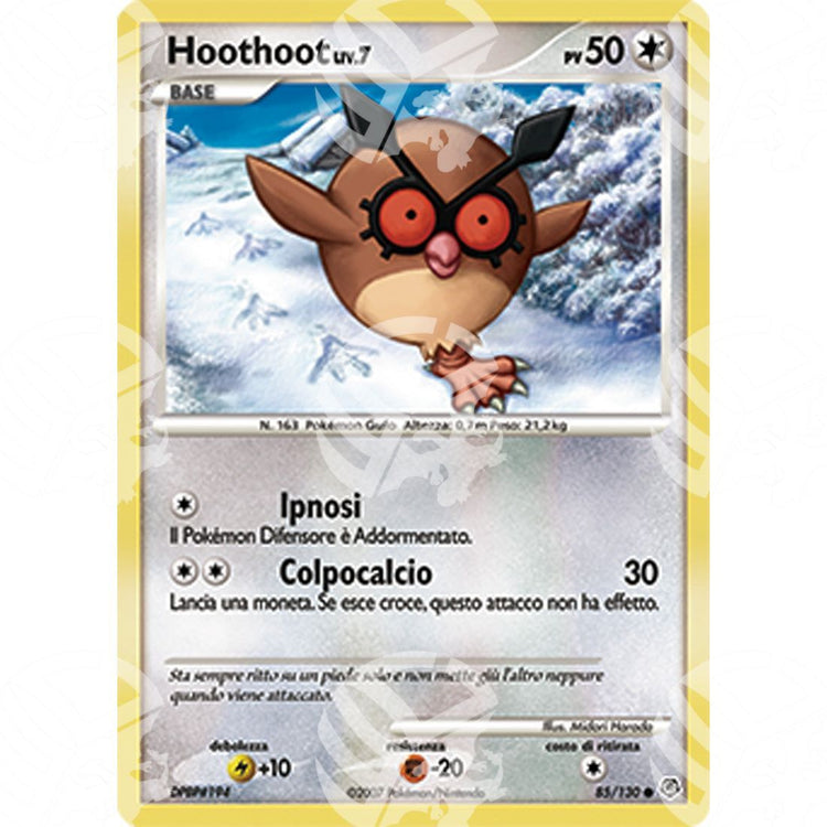 Diamante e Perla - Hoothoot Lv.7 - 85/130 - Warcard - Diamante e Perla - Hoothoot Lv.7 - 85/130 i prezzi più bassi sul mercato, solo da www.warcardshop.com! Carte singole, box, buste e mazzi.