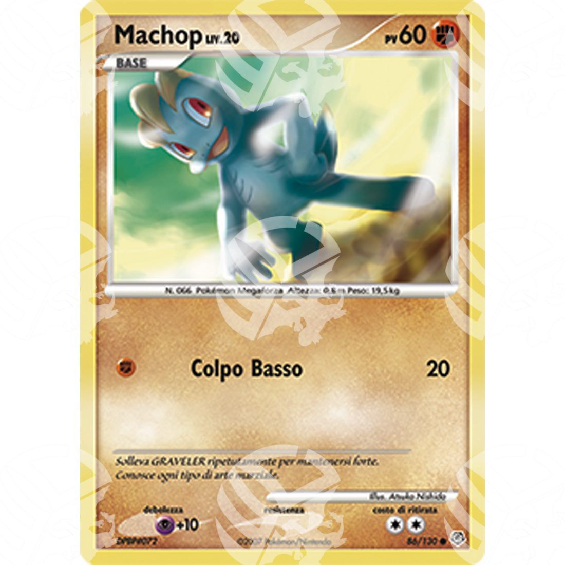 Diamante e Perla - Machop Lv.20 - 86/130 - Warcard - Diamante e Perla - Machop Lv.20 - 86/130 i prezzi più bassi sul mercato, solo da www.warcardshop.com! Carte singole, box, buste e mazzi.