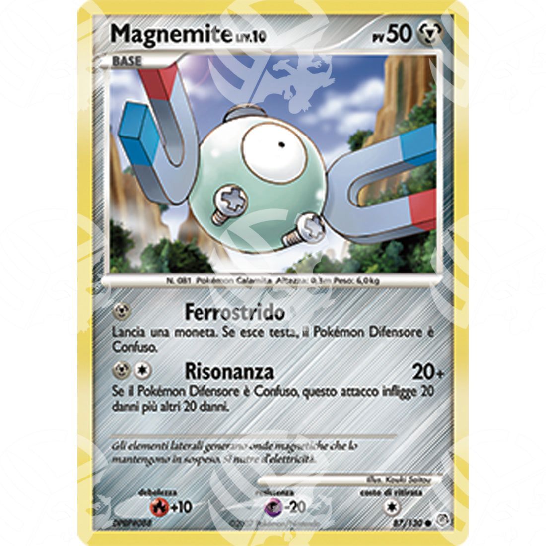 Diamante e Perla - Magnemite Lv.10 - 87/130 - Warcard - Diamante e Perla - Magnemite Lv.10 - 87/130 i prezzi più bassi sul mercato, solo da www.warcardshop.com! Carte singole, box, buste e mazzi.