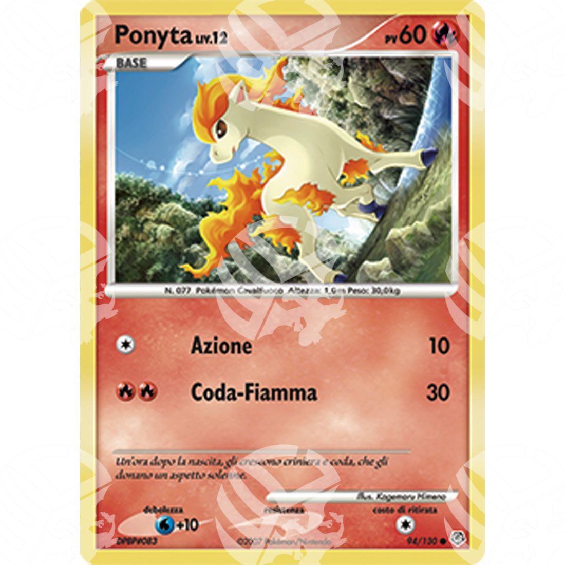 Diamante e Perla - Ponyta Lv.12 - 94/130 - Warcard - Diamante e Perla - Ponyta Lv.12 - 94/130 i prezzi più bassi sul mercato, solo da www.warcardshop.com! Carte singole, box, buste e mazzi.