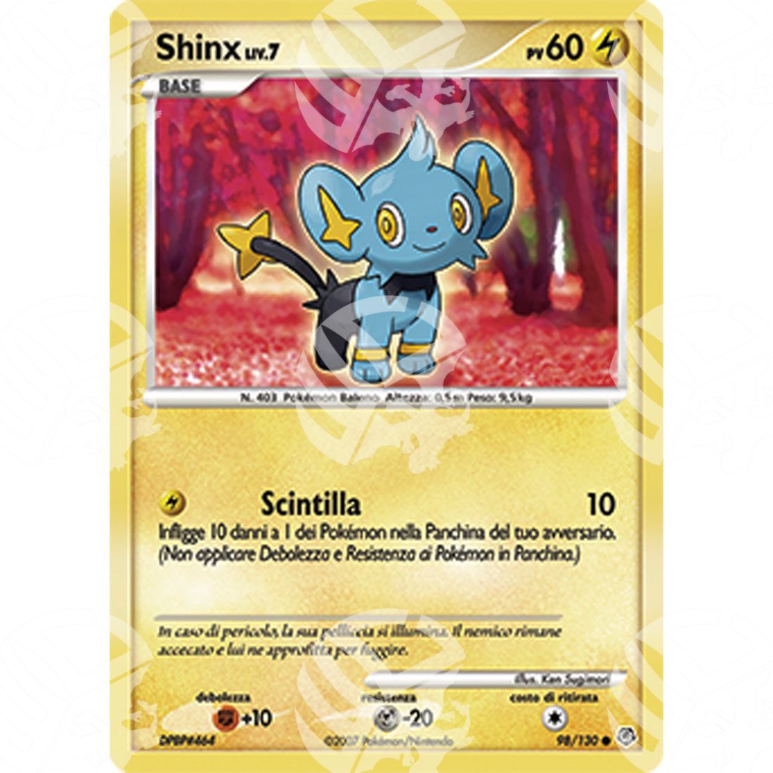 Diamante e Perla - Shinx Lv.7 - 98/130 - Warcard - Diamante e Perla - Shinx Lv.7 - 98/130 i prezzi più bassi sul mercato, solo da www.warcardshop.com! Carte singole, box, buste e mazzi.