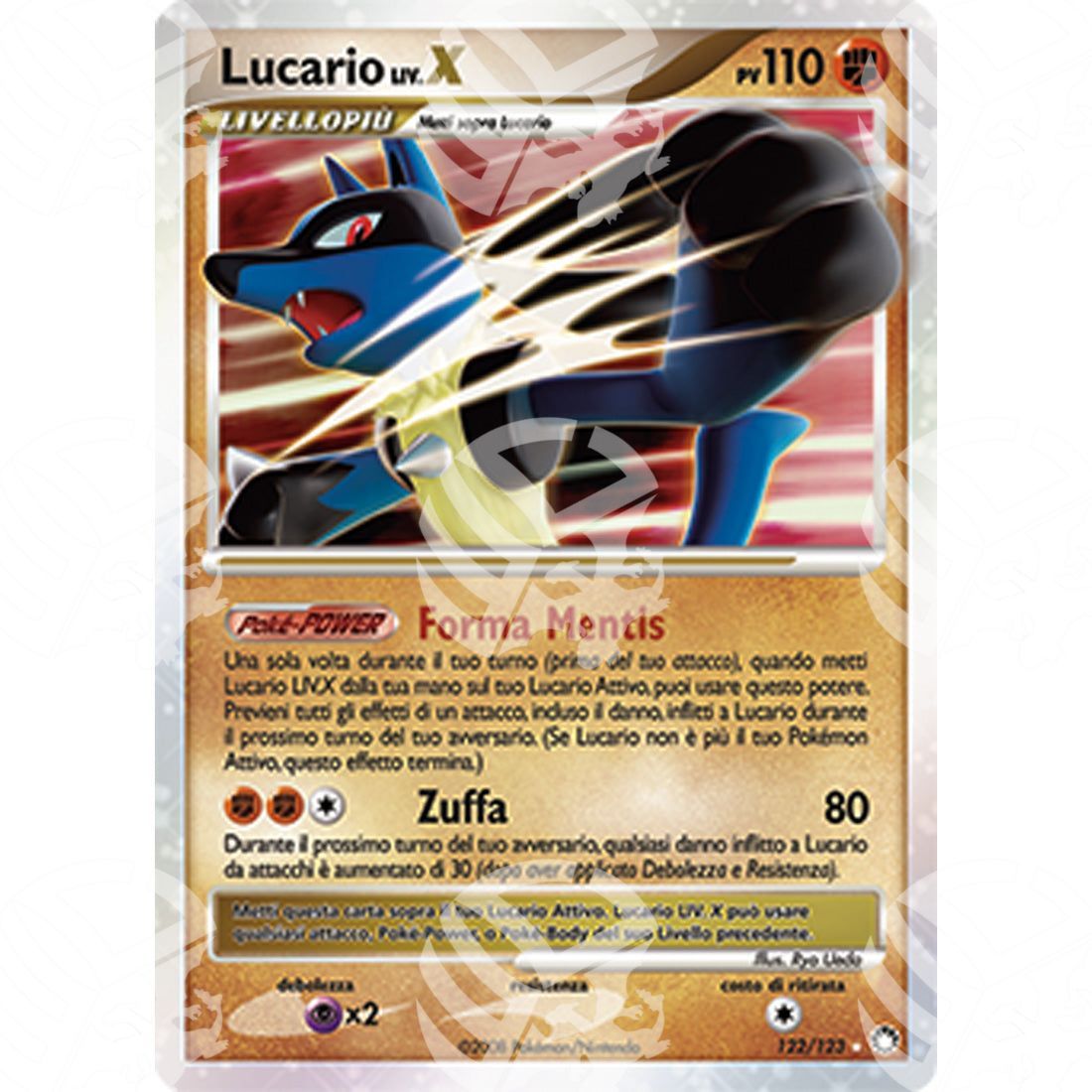 Tesori Misteriosi - Lucario LV.X - Holo Rare 122/123 - Warcard - Tesori Misteriosi - Lucario LV.X - Holo Rare 122/123 i prezzi più bassi sul mercato, solo da www.warcardshop.com! Carte singole, box, buste e mazzi.