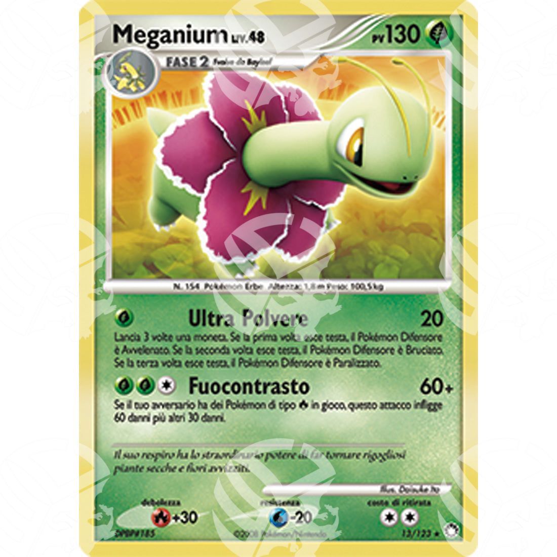 Tesori Misteriosi - Meganium - Holo Rare 13/123 - Warcard - Tesori Misteriosi - Meganium - Holo Rare 13/123 i prezzi più bassi sul mercato, solo da www.warcardshop.com! Carte singole, box, buste e mazzi.