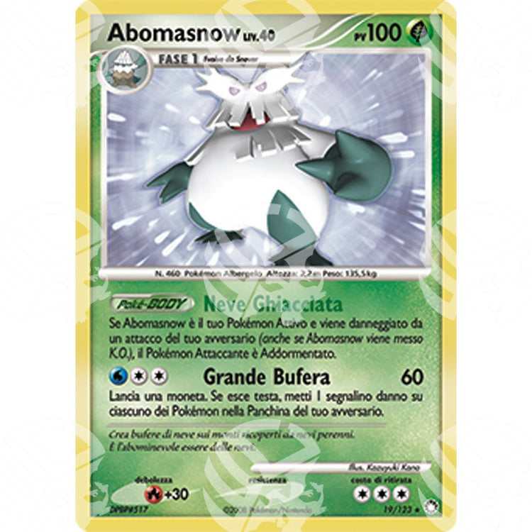 Tesori Misteriosi - Abomasnow - 19/123 - Warcard - Tesori Misteriosi - Abomasnow - 19/123 i prezzi più bassi sul mercato, solo da www.warcardshop.com! Carte singole, box, buste e mazzi.