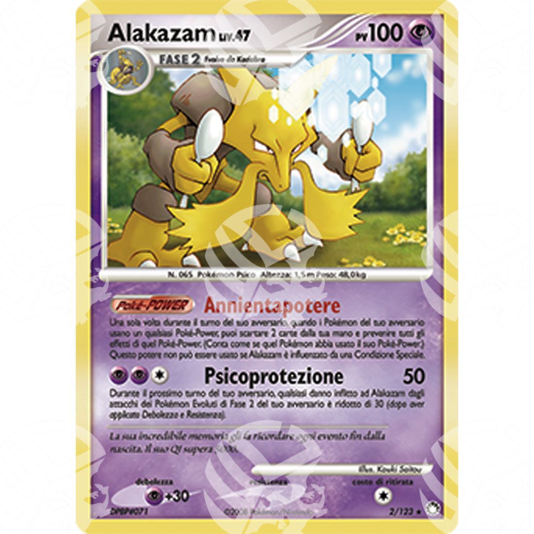 Tesori Misteriosi - Alakazam - Holo Rare 2/123 - Warcard - Tesori Misteriosi - Alakazam - Holo Rare 2/123 i prezzi più bassi sul mercato, solo da www.warcardshop.com! Carte singole, box, buste e mazzi.