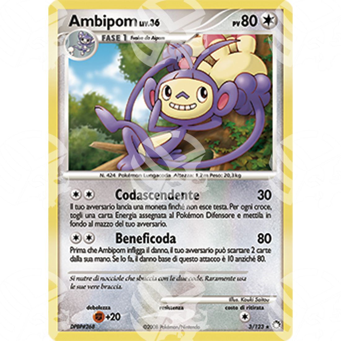 Tesori Misteriosi - Ambipom - Holo Rare 3/123 - Warcard - Tesori Misteriosi - Ambipom - Holo Rare 3/123 i prezzi più bassi sul mercato, solo da www.warcardshop.com! Carte singole, box, buste e mazzi.