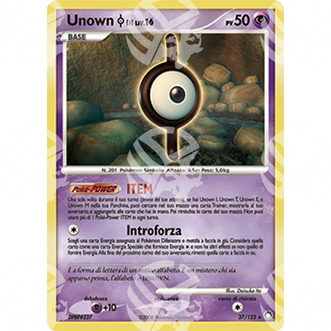 Tesori Misteriosi - Unown I - 37/123 - Warcard - Tesori Misteriosi - Unown I - 37/123 i prezzi più bassi sul mercato, solo da www.warcardshop.com! Carte singole, box, buste e mazzi.