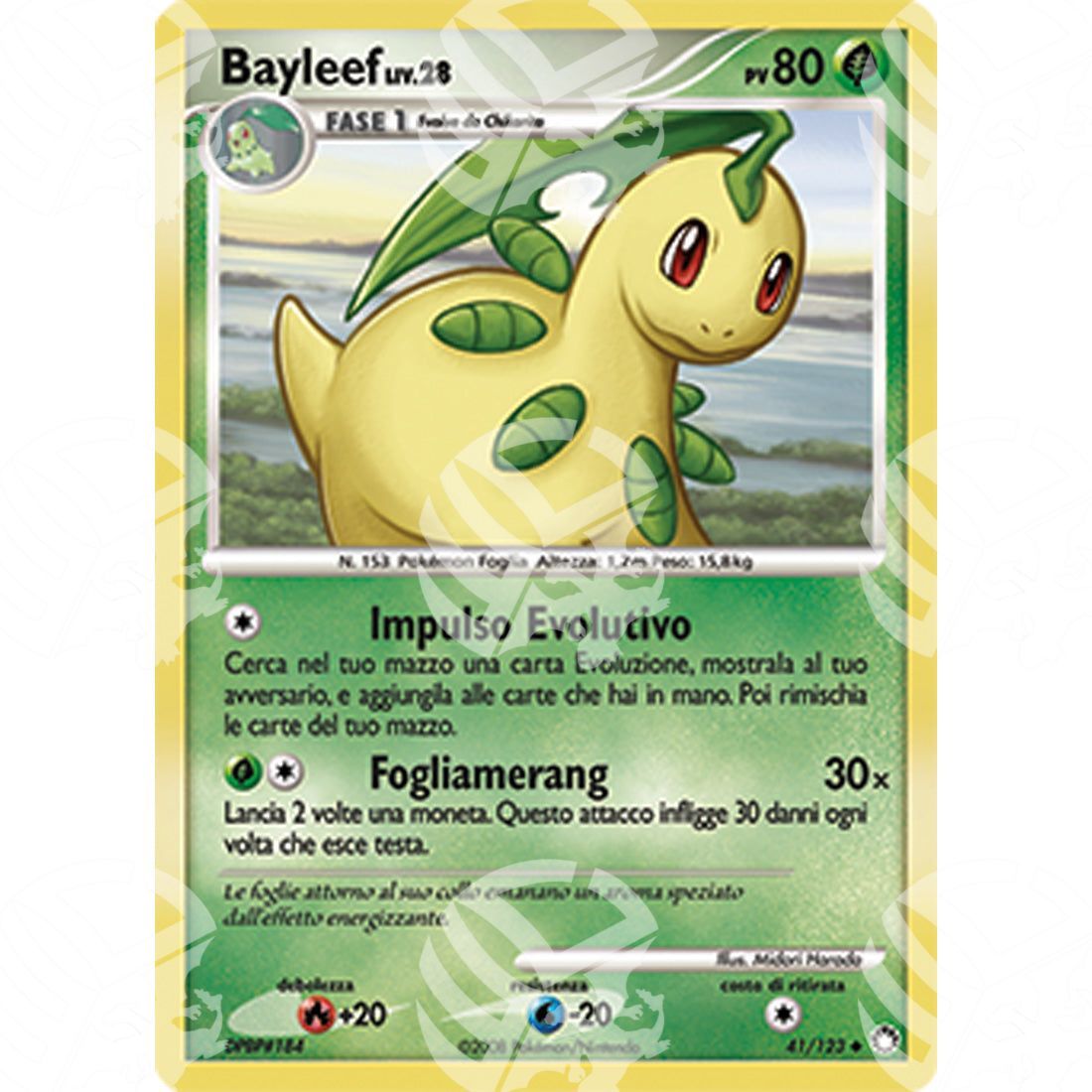 Tesori Misteriosi - Bayleef - 41/123 - Warcard - Tesori Misteriosi - Bayleef - 41/123 i prezzi più bassi sul mercato, solo da www.warcardshop.com! Carte singole, box, buste e mazzi.