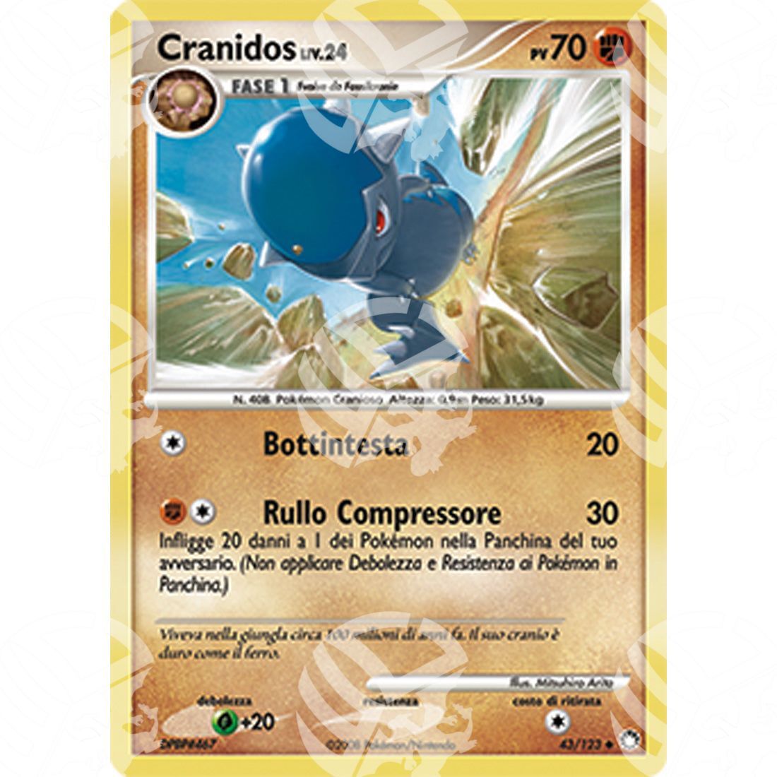 Tesori Misteriosi - Cranidos - 43/123 - Warcard - Tesori Misteriosi - Cranidos - 43/123 i prezzi più bassi sul mercato, solo da www.warcardshop.com! Carte singole, box, buste e mazzi.