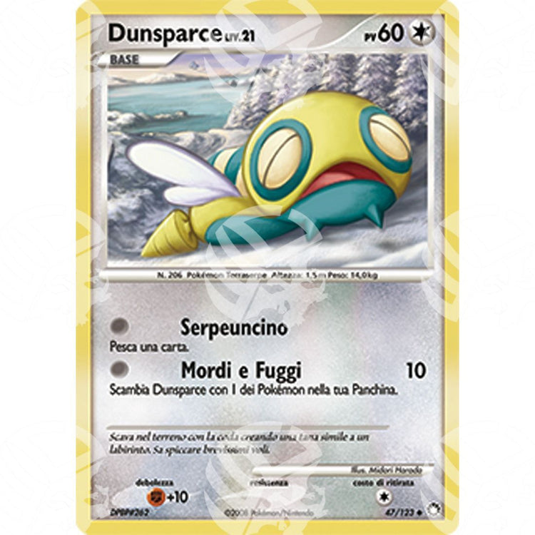 Tesori Misteriosi - Dunsparce - 47/123 - Warcard - Tesori Misteriosi - Dunsparce - 47/123 i prezzi più bassi sul mercato, solo da www.warcardshop.com! Carte singole, box, buste e mazzi.