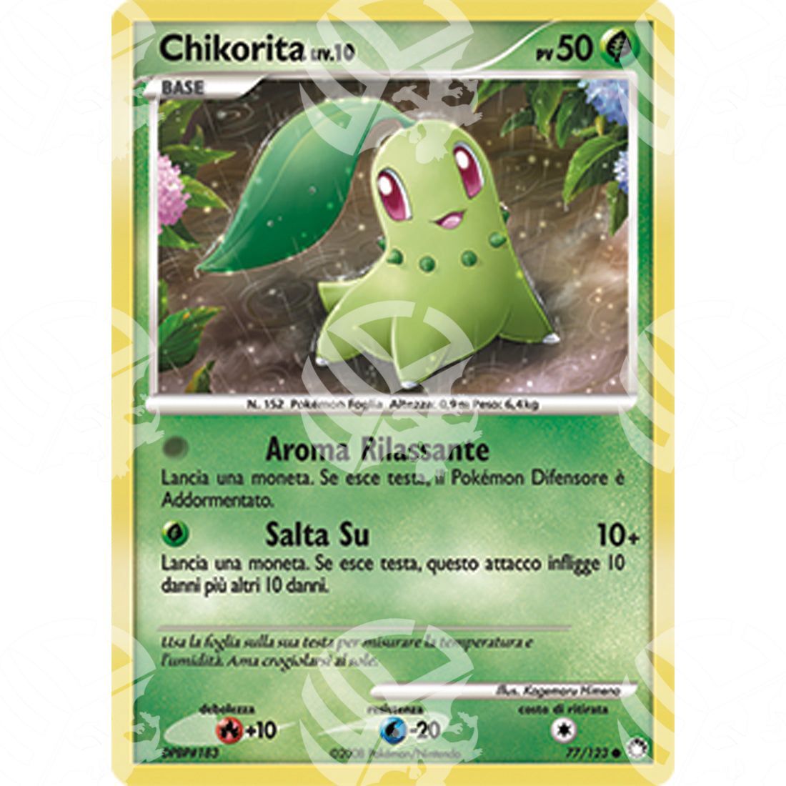 Tesori Misteriosi - Chikorita - 77/123 - Warcard - Tesori Misteriosi - Chikorita - 77/123 i prezzi più bassi sul mercato, solo da www.warcardshop.com! Carte singole, box, buste e mazzi.