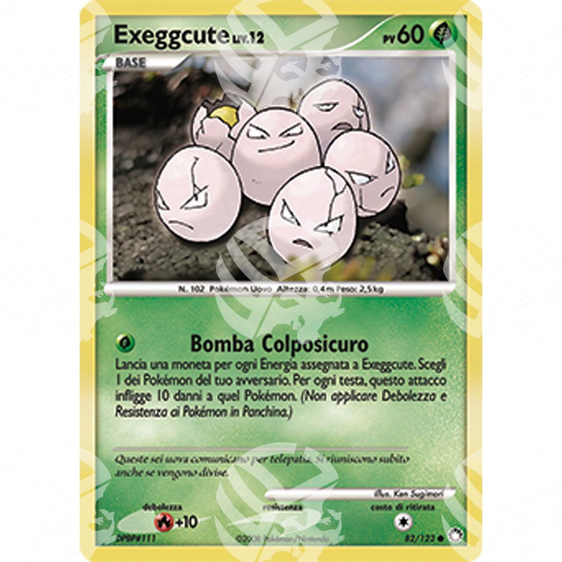 Tesori Misteriosi - Exeggcute - 82/123 - Warcard - Tesori Misteriosi - Exeggcute - 82/123 i prezzi più bassi sul mercato, solo da www.warcardshop.com! Carte singole, box, buste e mazzi.