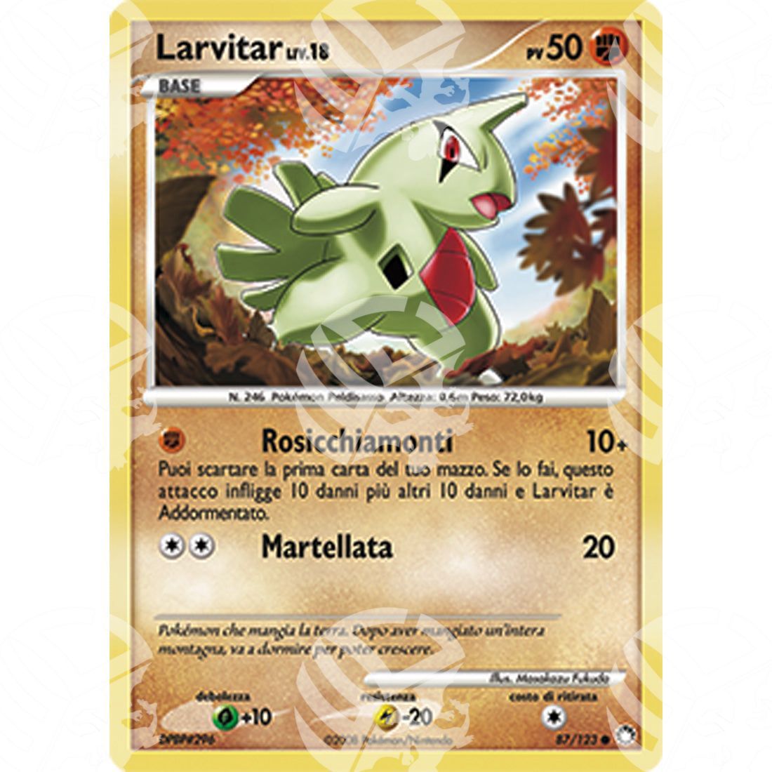 Tesori Misteriosi - Larvitar - 87/123 - Warcard - Tesori Misteriosi - Larvitar - 87/123 i prezzi più bassi sul mercato, solo da www.warcardshop.com! Carte singole, box, buste e mazzi.