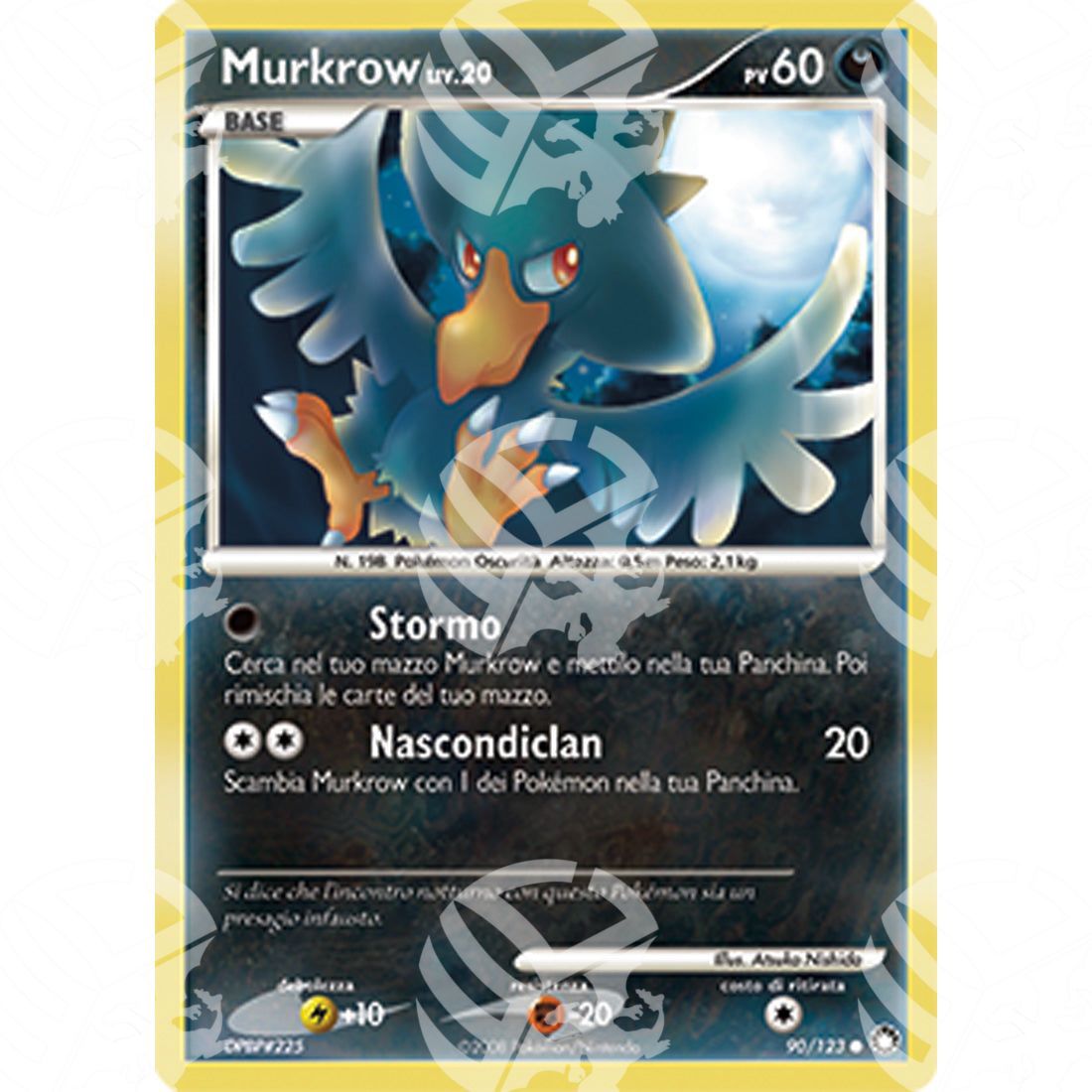 Tesori Misteriosi - Murkrow - 90/123 - Warcard - Tesori Misteriosi - Murkrow - 90/123 i prezzi più bassi sul mercato, solo da www.warcardshop.com! Carte singole, box, buste e mazzi.