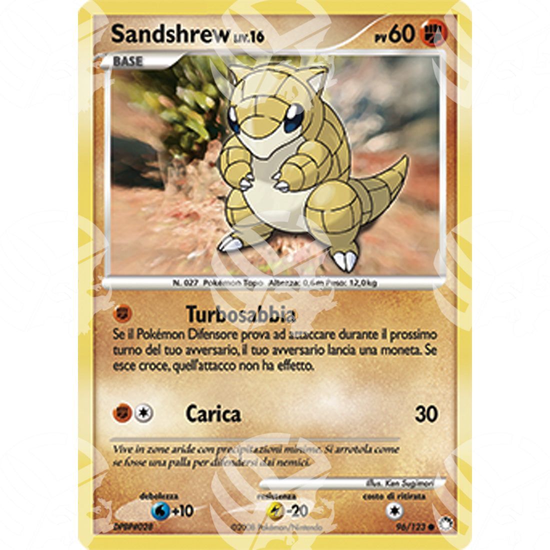 Tesori Misteriosi - Sandshrew - 96/123 - Warcard - Tesori Misteriosi - Sandshrew - 96/123 i prezzi più bassi sul mercato, solo da www.warcardshop.com! Carte singole, box, buste e mazzi.