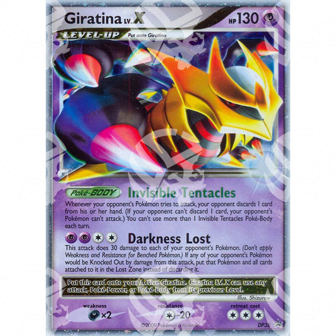 Black Star Promos - DP - Giratina LV.X - Holo Promo DP38 - Warcard - Black Star Promos - DP - Giratina LV.X - Holo Promo DP38 i prezzi più bassi sul mercato, solo da www.warcardshop.com! Carte singole, box, buste e mazzi.