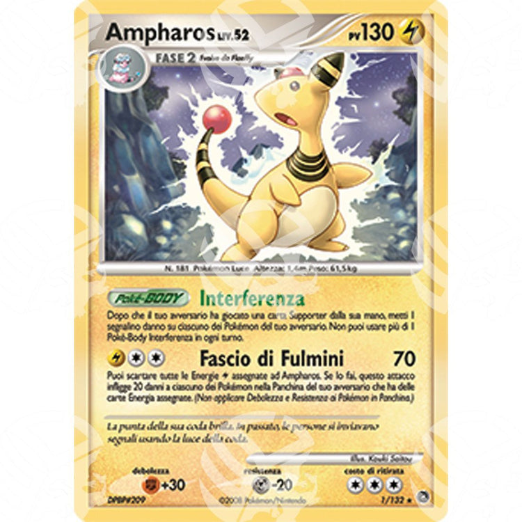 Prodigi Segreti - Ampharos Lv.52 - Holo Rare 1/132 - Warcard - Prodigi Segreti - Ampharos Lv.52 - Holo Rare 1/132 i prezzi più bassi sul mercato, solo da www.warcardshop.com! Carte singole, box, buste e mazzi.