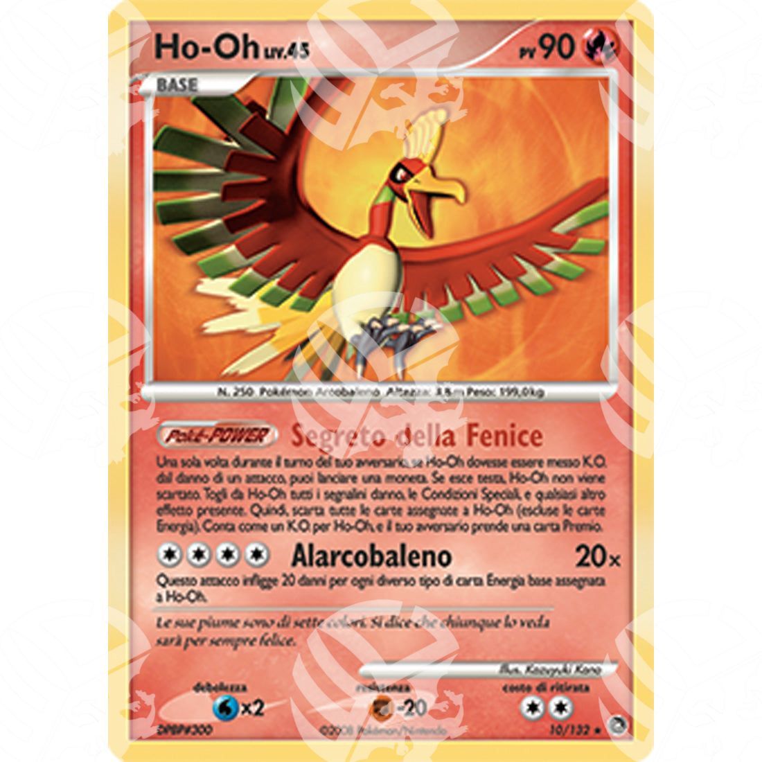 Prodigi Segreti - Ho-Oh Lv.45 - Holo Rare 10/132 - Warcard - Prodigi Segreti - Ho-Oh Lv.45 - Holo Rare 10/132 i prezzi più bassi sul mercato, solo da www.warcardshop.com! Carte singole, box, buste e mazzi.